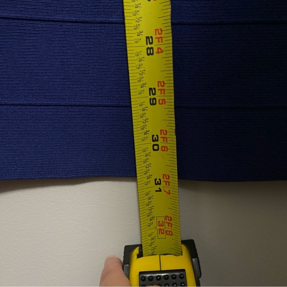 Guess Cocktail Dress Blue - Picture 5 of 10